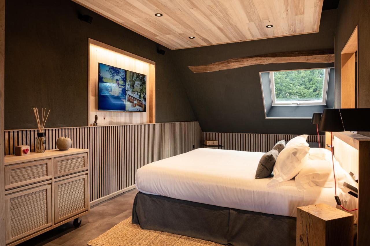 Le Studio Des Pres Verts Suite Design Avec Jacuzzi Privatif Jouey エクステリア 写真