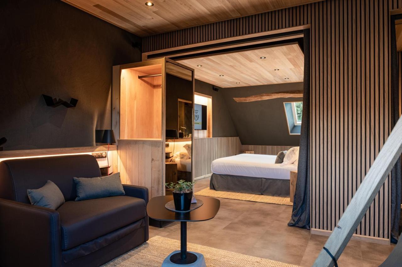 Le Studio Des Pres Verts Suite Design Avec Jacuzzi Privatif Jouey エクステリア 写真